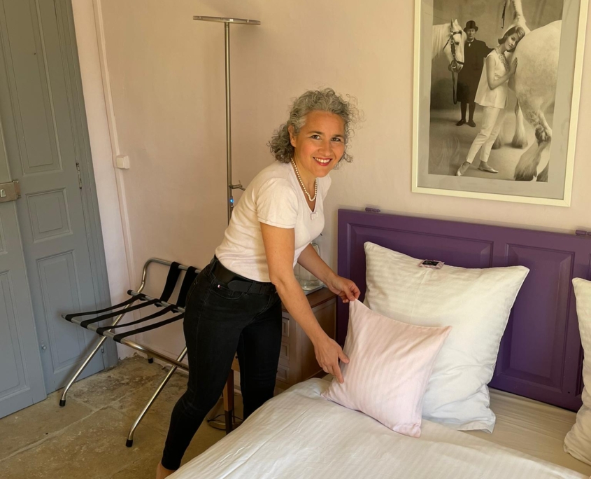 Ursula hôte chez Envie de Sud en Camargue